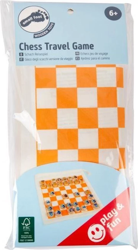 Small Foot Company Small Foot - Chess Travel Game 8 Small Foot Company Small Foot - Chess Travel Game - Afbeelding 6