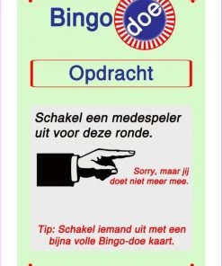Merkloos Bingo-doe (basis) - Het Unieke Veelzijdige Bingospel Met Kaarten En Grappige Opdrachten. 10 Merkloos Bingo-doe (basis) - Het Unieke Veelzijdige Bingospel Met Kaarten En Grappige Opdrachten. -klassieke-spellen Winkel 541x840 1