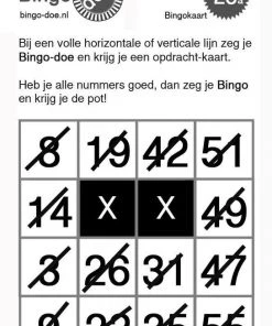 Merkloos Bingo-doe (basis) - Het Unieke Veelzijdige Bingospel Met Kaarten En Grappige Opdrachten. 9 Merkloos Bingo-doe (basis) - Het Unieke Veelzijdige Bingospel Met Kaarten En Grappige Opdrachten. -klassieke-spellen Winkel 545x840 1