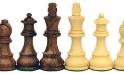 Raindroptime.com Luxe Houten Schaakstukken No: 6, KH 96 Mm, Classic Staunton