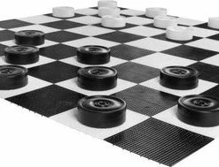 New XXXL Giga Damspel (Checkers, 8x8 Vakken) Met Kunststof Vloer, 304x304 Cm -klassieke-spellen Winkel 550x189 2