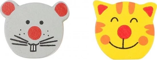 Small Foot Company Damspel Kat En Muis 6 Small Foot Company Damspel Kat En Muis - Afbeelding 4