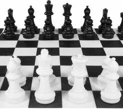New XXXL Giga Schaakspel, Tuinschaken, 2 Delig, UV Beschermd Met Kunststof Vloer, 304x304 Cm -klassieke-spellen Winkel 550x220 3