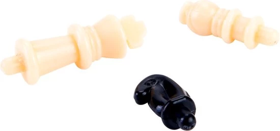 Longfield POCKET CHESS RUBBER WOOD 12 X 12 CM - KING 21 MM 10 Longfield POCKET CHESS RUBBER WOOD 12 X 12 CM - KING 21 MM - Afbeelding 8