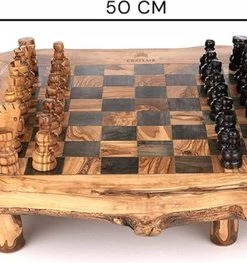 CRAFLAIR ~ Intelligente ~ Handgemaakt Schaakspel Hout 50 Cm ~ Olijfhouten Schaakbord Met Schaakstukken ~ Schaakset ~ Cadeau 15 CRAFLAIR ~ Intelligente ~ Handgemaakt Schaakspel Hout 50 Cm ~ Olijfhouten Schaakbord Met Schaakstukken ~ Schaakset ~ Cadeau -klassieke-spellen Winkel 550x263 3