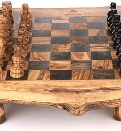 CRAFLAIR ~ Intelligente ~ Handgemaakt Schaakspel Hout 50 Cm ~ Olijfhouten Schaakbord Met Schaakstukken ~ Schaakset ~ Cadeau 22 CRAFLAIR ~ Intelligente ~ Handgemaakt Schaakspel Hout 50 Cm ~ Olijfhouten Schaakbord Met Schaakstukken ~ Schaakset ~ Cadeau -klassieke-spellen Winkel 550x269 2