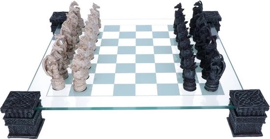 Nemesis Now - Dragon Schaakset - 43cm 13 Nemesis Now - Dragon Schaakset - 43cm - Afbeelding 11