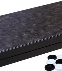 Yenig??n Tavla Klassiek Leren Backgammon Koffer - Turks Tavla - Maat XXL 48cm -klassieke-spellen Winkel 550x285 4