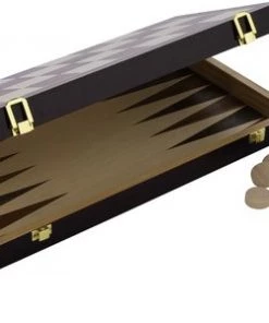 Longfield Schaak/backgammon Opklapb Essenhout 38,5 X 38,5 X 5,5 Cm -klassieke-spellen Winkel 550x300