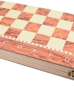 Shagam 3-in-1 Bordspel - 48 Cm - Schaakbord - Dambord - Backgammon - Schaakspel - Schaakset - Schaken - Dammen - Met Schaakstukken - Chess - Hout - Opklapbaar -klassieke-spellen Winkel 550x306 1