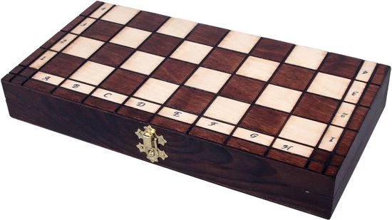 Sunrise New Line- Schaakspel Schaakbord Schaakset 30X30cm. 5 Sunrise New Line- Schaakspel Schaakbord Schaakset 30X30cm. - Afbeelding 3