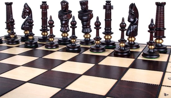 Merkloos Royal De Lux Schaakset 6 Merkloos Royal De Lux Schaakset - Afbeelding 4