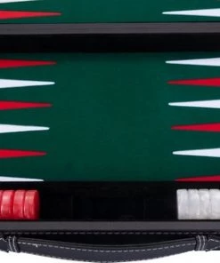Longfield Backgammon 18 Inch Groen/rood/wit Ingelegd Vilt -klassieke-spellen Winkel 550x318 4