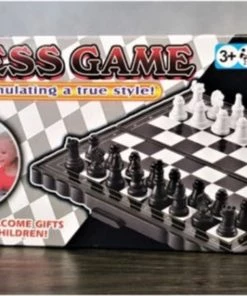 Borvat® | Mini Chess Game Magnetisch Schaken 13x13cm