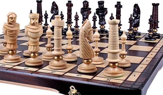 Merkloos Royal De Lux Schaakset 8 Merkloos Royal De Lux Schaakset - Afbeelding 6