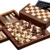 Philos Reis Schaak/Dam/Backgammon Kassette Veld 18mm Koningshoogte 37mm Magnetisch PHI-2517 -klassieke-spellen Winkel 550x321 6