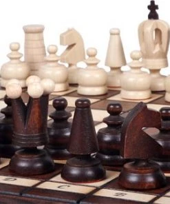 Sunrise New Line- Schaakspel Schaakbord Schaakset 30X30cm. 15 Sunrise New Line- Schaakspel Schaakbord Schaakset 30X30cm. -klassieke-spellen Winkel 550x323 6