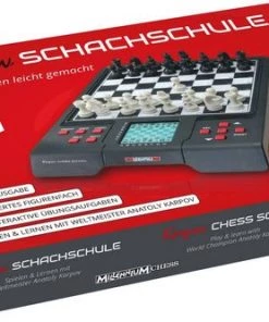 Millenium Millennium M805 Karpov Schaakcomputer, Schaakschool -klassieke-spellen Winkel 550x333 2