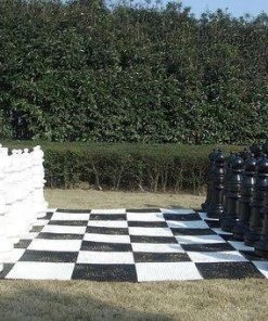 Ubergames Tuin Schaken Groot - 90 Cm Hoog - Kunststof