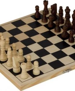 Toys Pure Schaakbord Plooibaar, Veldgrootte 30mm, 26x13x3cm -klassieke-spellen Winkel 550x342 4