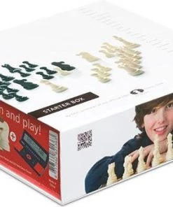 DGT Chess Starterbox Rood: Schaakspel + Cd + DGT960 (10876)