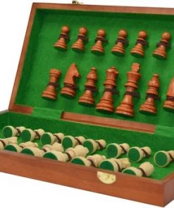 HOT Games Schaak-klapcassette Ingelegd 40 Cm Verzwaarde Schaakstukken -klassieke-spellen Winkel 550x344