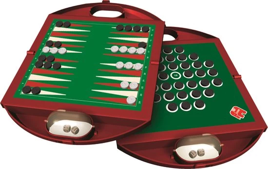Jumbo Backgammon & Solitaire Reiseditie 3 Jumbo Backgammon & Solitaire Reiseditie