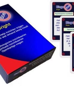 Merkloos Bingo-doe Voordeelset Met 2 X Professionele Bridge Size Speelkaarten, Vragen & Inzichtspel En Bingo Kaartspel. (Nederlands Product) -klassieke-spellen Winkel 550x352 6