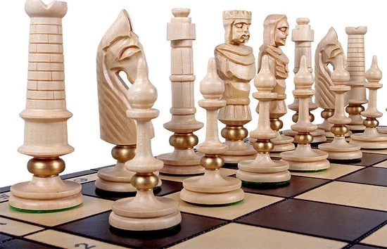 Merkloos Royal De Lux Schaakset 4 Merkloos Royal De Lux Schaakset - Afbeelding 2