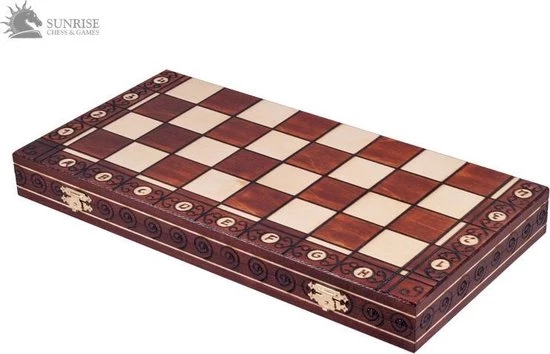 Sunrise Consul Chess Schaakspel 4 Sunrise Consul Chess Schaakspel - Afbeelding 2