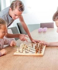 Longfield Darts Schaakspel Compleet. Afm. 30 X 30 Cm. Hoogte Koning 60 Mm -klassieke-spellen Winkel 550x355 1