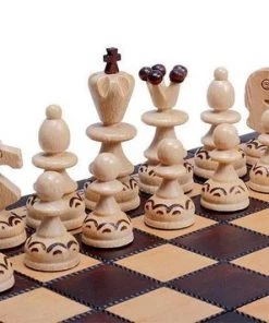 Sunrise SMALL PEARL - Schaakbord Met Schaakstukken Schaakspel -290x145x50 Mm -klassieke-spellen Winkel 550x356 8