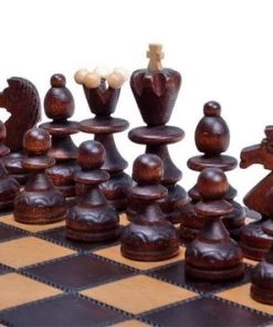 Sunrise SMALL PEARL - Schaakbord Met Schaakstukken Schaakspel -290x145x50 Mm -klassieke-spellen Winkel 550x356 9