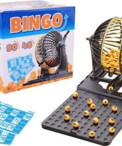 Merkloos John Toy Professionele Bingomolen Small Zwart -klassieke-spellen Winkel 550x357