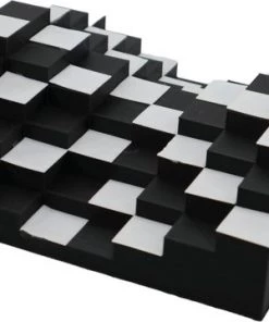 Fiastra Garibaldi - 3D Schaakbord - Luxe Schaakbord - Inclusief Luxe Schaakstukken - Gerecycled Plastic -klassieke-spellen Winkel 550x359 1