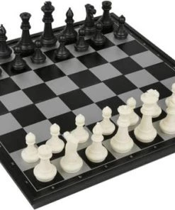 VoordeelShop Schaakbord Magnetisch - Opklapbaar Met Schaakstukken - 32cm X 32cm - Schaakspel - Dambord - Bordspellen - Spellen -klassieke-spellen Winkel 550x359