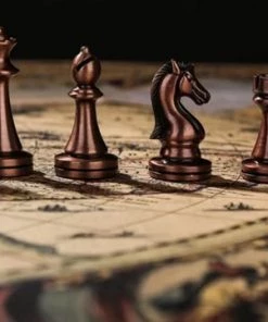 Pro-Care XL Super De Luxe Walnoot Handgemaakt Schaakbord Met Bronzen Stukken - Super Sized 35x35cm - Walnoot/Esdoorn - Brons Handmade Schaakstukken - Opvouwbaar Opbergsysteem - Schaken - Schaakspel - Chess -klassieke-spellen Winkel 550x361 3