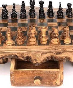 CRAFLAIR ~ Intelligente ~ Handgemaakt Schaakspel Hout 50 Cm ~ Olijfhouten Schaakbord Met Schaakstukken ~ Schaakset ~ Cadeau 21 CRAFLAIR ~ Intelligente ~ Handgemaakt Schaakspel Hout 50 Cm ~ Olijfhouten Schaakbord Met Schaakstukken ~ Schaakset ~ Cadeau -klassieke-spellen Winkel 550x362 3