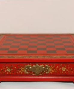 Merkloos Terracotta Schaakbord-26x26cm-Schaakspel-Schaakset-Met Schaakstukken-Hout-Bordspel- -klassieke-spellen Winkel 550x365 10