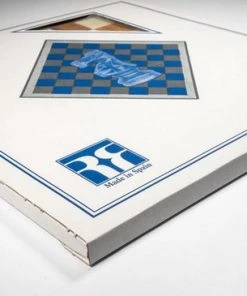 Raindroptime.com Luxe Houten Schaakbord Wenge En Esdoorn 50 Cm - Veldmaat 50 Mm - Maat 5 -klassieke-spellen Winkel 550x365 35