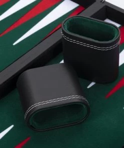 Longfield Backgammon 15"inch Groen, Rood En Wit Ingelegd Vilt -klassieke-spellen Winkel 550x365 41