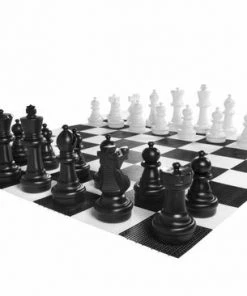 New XXXL Giga Schaakspel, Tuinschaken, 2 Delig, UV Beschermd Met 4 Draagtassen -klassieke-spellen Winkel 550x366 134