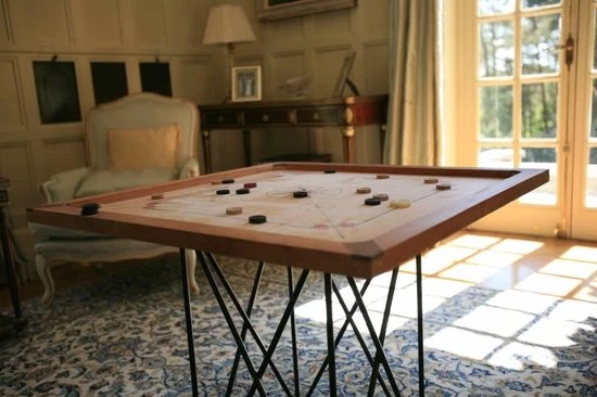 Ubergames Carrom - Hardhout - Offici Le 74x74 Cm Wedstrijd Maat Top Kwaliteit 9 Ubergames Carrom - Hardhout - Offici Le 74x74 Cm Wedstrijd Maat Top Kwaliteit - Afbeelding 7