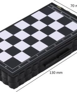 Miro Ecommerce Opvouwbaar Schaakbord - Mini Schaak Bord – Schaakspel – Met Schaakstukken – Schaakspellen – Magnetisch - Draagbaar -klassieke-spellen Winkel 550x366 78