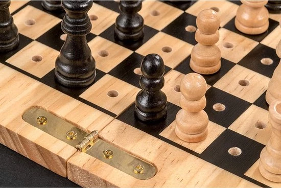 Philos Reis Schaak Set Veld 19 Mm / Koningshoogte 50 Mm 4 Philos Reis Schaak Set Veld 19 Mm / Koningshoogte 50 Mm - Afbeelding 2