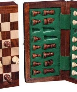 Engelhart Schaakset Magnetisch / Opklapbaar 15 X 30 Cm