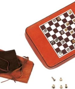 Dal Negro Spellenset 27,5 X 24 X 5,3 Cm Bruin/wit 5-delig