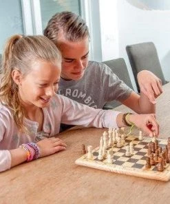 Longfield Darts Schaakspel Compleet. Afm. 30 X 30 Cm. Hoogte Koning 60 Mm -klassieke-spellen Winkel 550x374