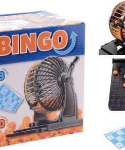 Merkloos John Toy Professionele Bingomolen Small Zwart -klassieke-spellen Winkel 550x380