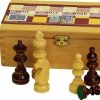 Abbey Game Schaakstukken - 87 Mm - Zwart/Wit